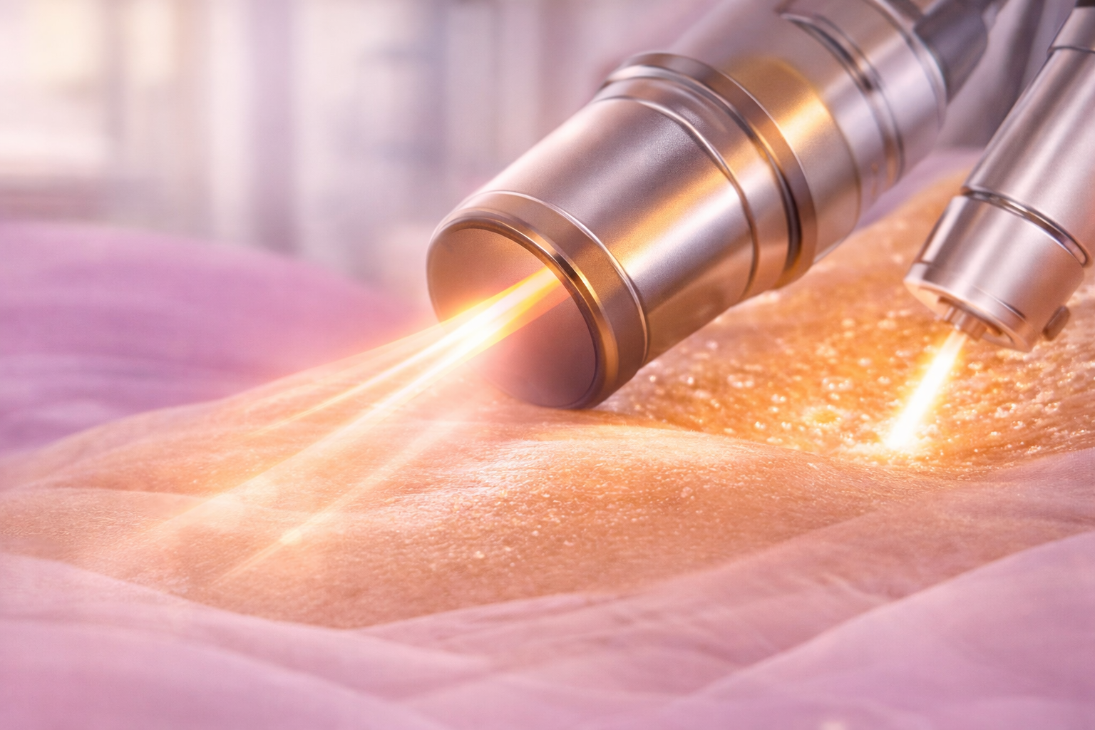 What is laser liposuction illustration